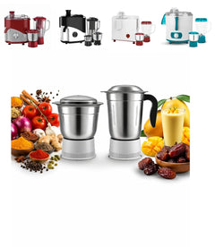 1 Litre and 1000ML Juicer Mixer Jar with White Socket | Compatible with Maharaja Whiteline (Selected Models Only) | Not Universal Fit CHECK BEFORE ORDER NOT FOR OTHER MODALS