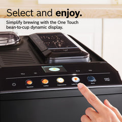 Bosch TPU40109 500 Series Fully Automatic Espresso Machine with Whole Bean Compartment and Ground Coffee Channel, TFT Di