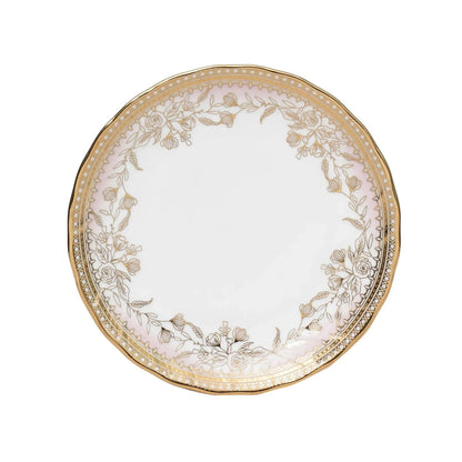 Clay Craft Fine Ceramic Ebony Dinner Set, Enchanting Gold, for Family of 4, Dinner Set Ceramic, Crockery Set, Dining Set for Dinner, Crockery Set for Gift, Kitchen Set (16 Pieces, E626)