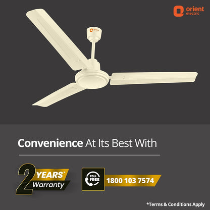 Orient Electric 1200mm Falcon 400 High Speed Ceiling Fan (Ivory)