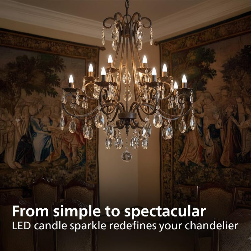 Philips 4W LED Frosted Candle Bulb