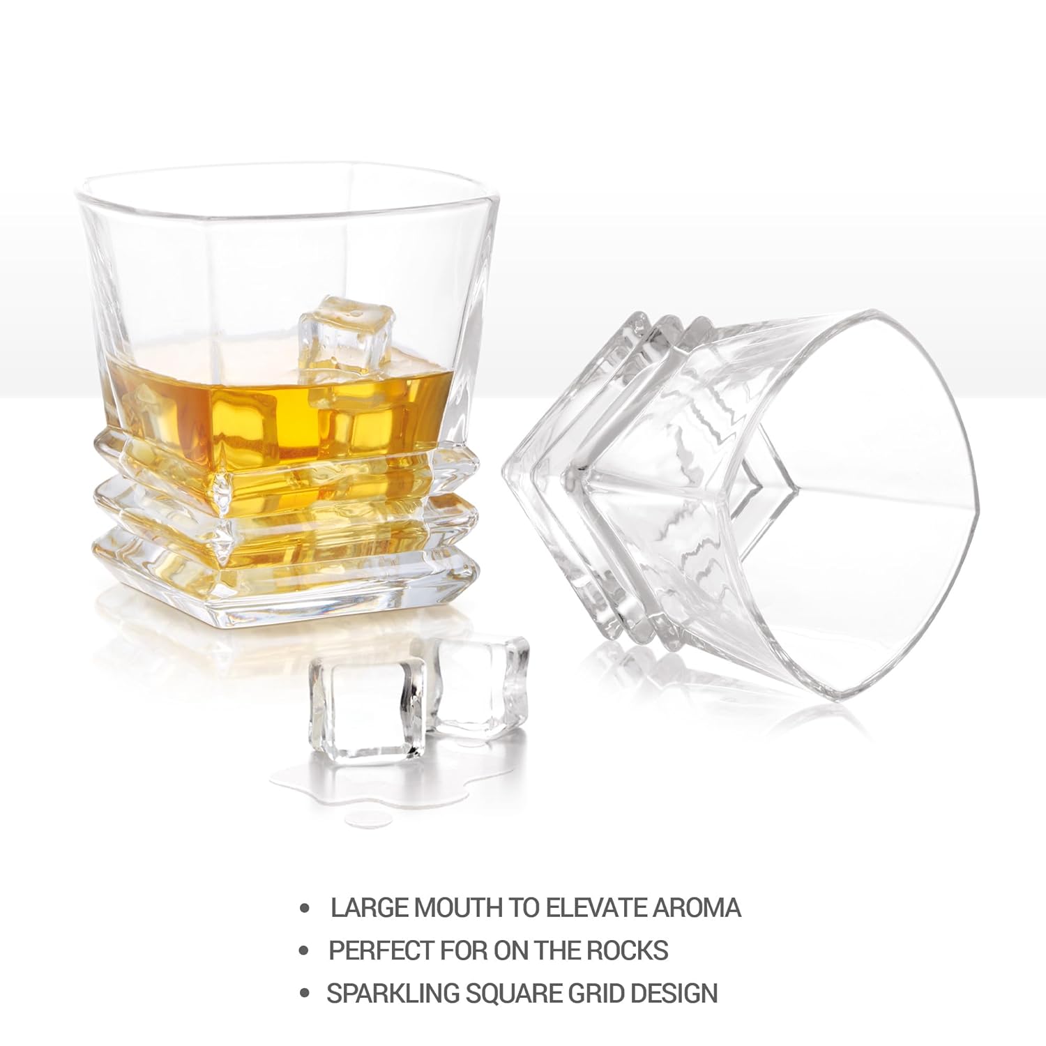 Quadra Glass Tumbler (Treo by Milton)