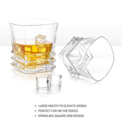 Quadra Glass Tumbler (Treo by Milton)