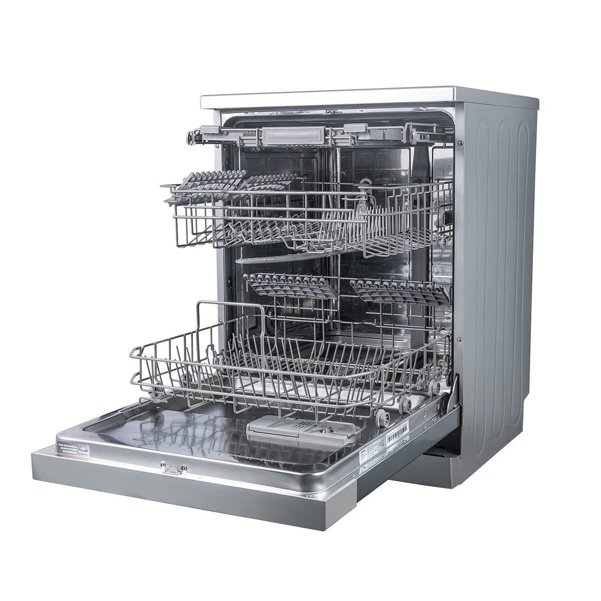 Hisense 15 Place Settings Dishwasher (H15DSS, Silver,Stainless Steel, Inbuilt Heater,Quick Wash)-4