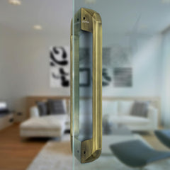 Plantex Door Handle/Main Door Handle/14 Inch Pull-Push Handle for Home & Office/3 Years Warranty Pack of 1 (SH-351, Brass Antique)-5