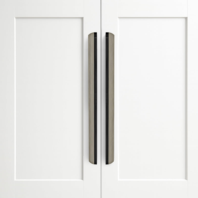 Plantex Cabinet Handle/Kitchen Cabinet Door Handle/Wardrobe/288 mm Cupboard Handle/Door Pull-Push Handle for Home/Office - Pack of 2 (Satin) (Model APS-DTC-5200)-1