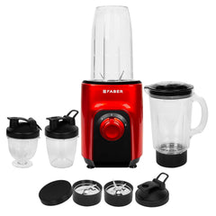 Faber ARIA 4in1 Sportz Blender |Mixer Grinder Blender|400 Watts |Smoothie maker|100% Copper Motor|Detachable SS Blade|2 