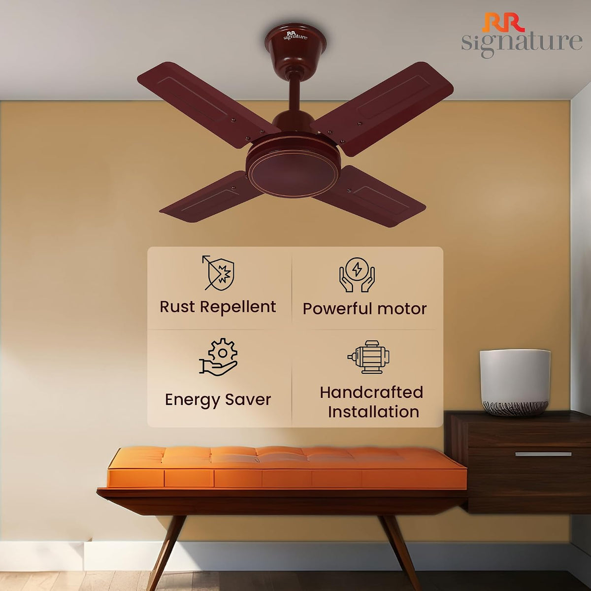 RR Signature MORPHEUS 600 MM High Speed Ceiling Fan-4