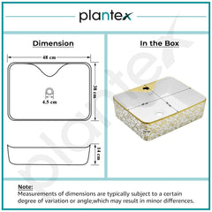 Plantex Table Top Wash Basin For Bathroom/Designer Ceramic Basin/Countertop Vessel Sink Basin - Indo-European Collection (19 x 15 x 5.5 Inch)-4