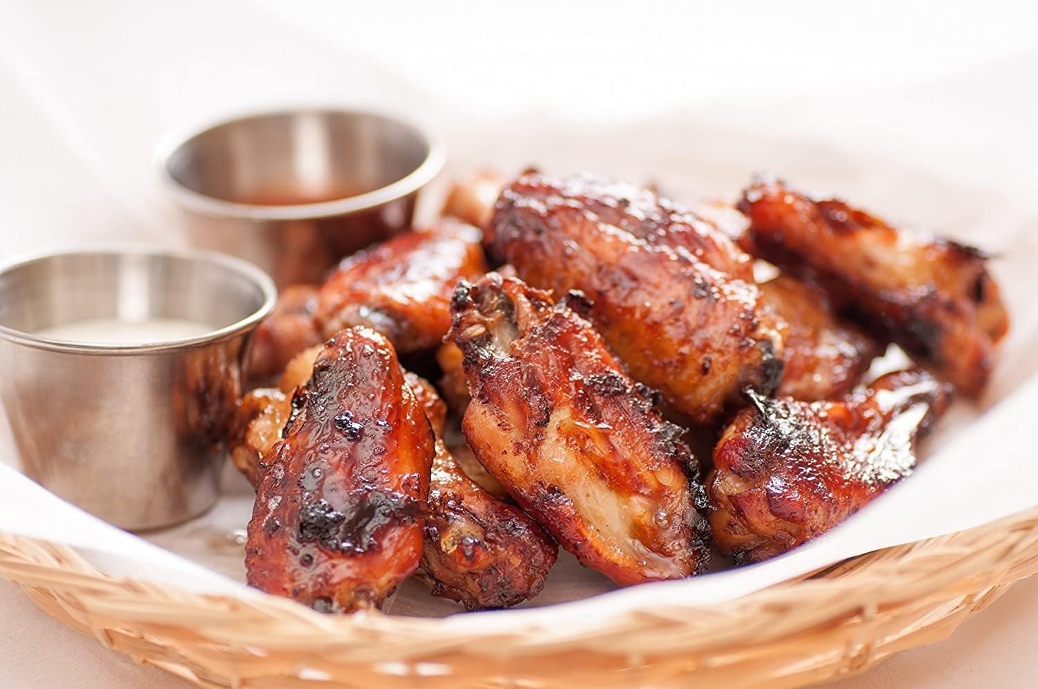 Dynore Stainless Steel Sauce Cup/Chutney Cup/Chips Dip Cup- Set of 12-60 ml