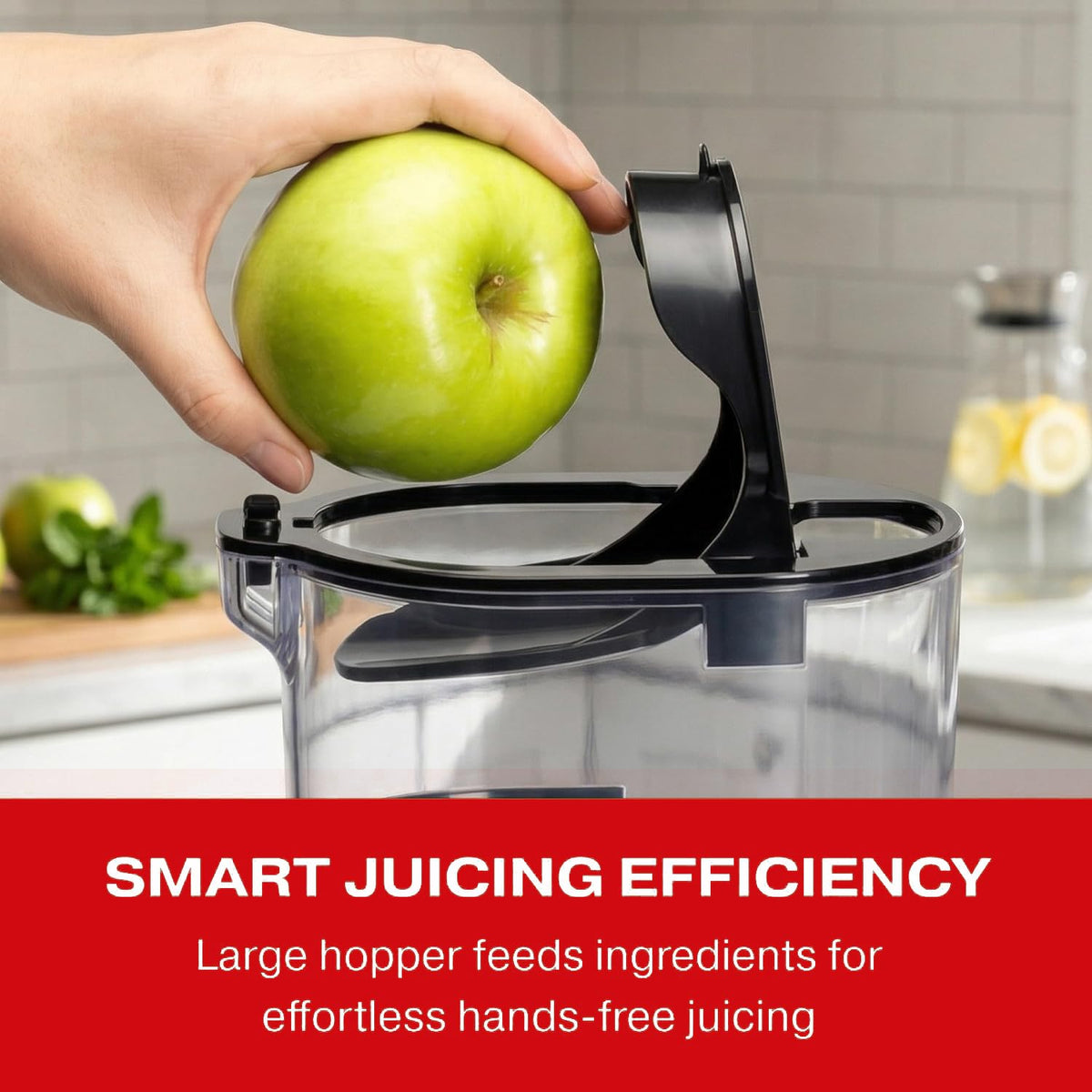 Kuvings CS600 Commercial Cold Press Whole Slow Juicer Chef, All-in-1 Fruit & Vegetable Juicer, World's Only Juicer with Patented Rubber & Silicon-Free Technology, Service Across India, 240W (KCS6000)