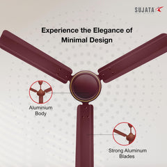 Sujata 1200 mm BEE 1 Star Ceiling Fan with 100% Copper Winding-6