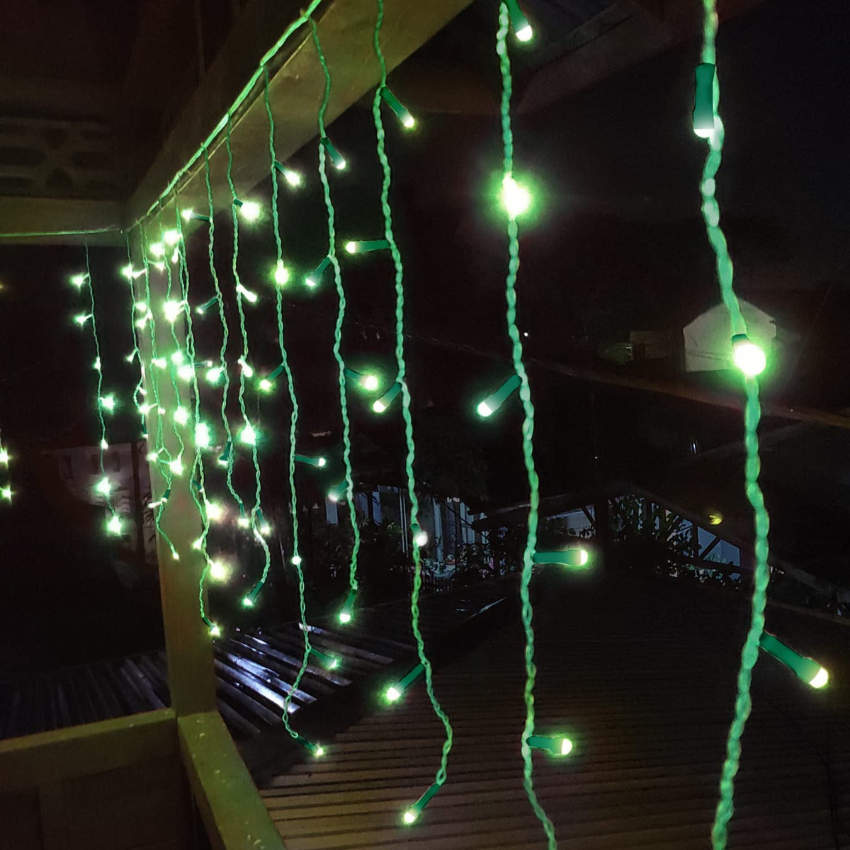 Philips Starlit 12 Meter 72 LEDs String Light for Decoration (58224-green) (Pack of 3)