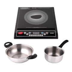 Pigeon by Stovekraft Brio Plus Induction Stove 2100 Watts for Fast and Easy Cooking