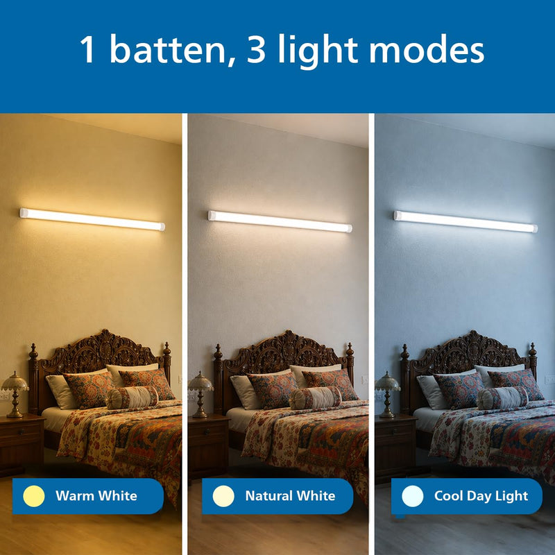 Philips StarBright Wide Nxt 50W Linear LED Batten (Pack of 2)