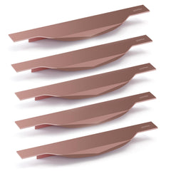 Plantex Profile Handle for Kitchen Cabinet/8 Inch Aluminium Drawer Profile Handle/Wardrobe Pull Handle for Home/Office/Hotel - Pack of 5 (Rose Gold) (Model APS-PF-1002)-1
