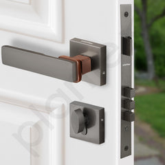 Plantex Triple Security Door Lock for Home/Main Door Lock Set with 3 Years of Warranty/Mortise Lock for Door with Brass Lock Body & Cylinder (7116 - PVD Choco & Satin Black)-4