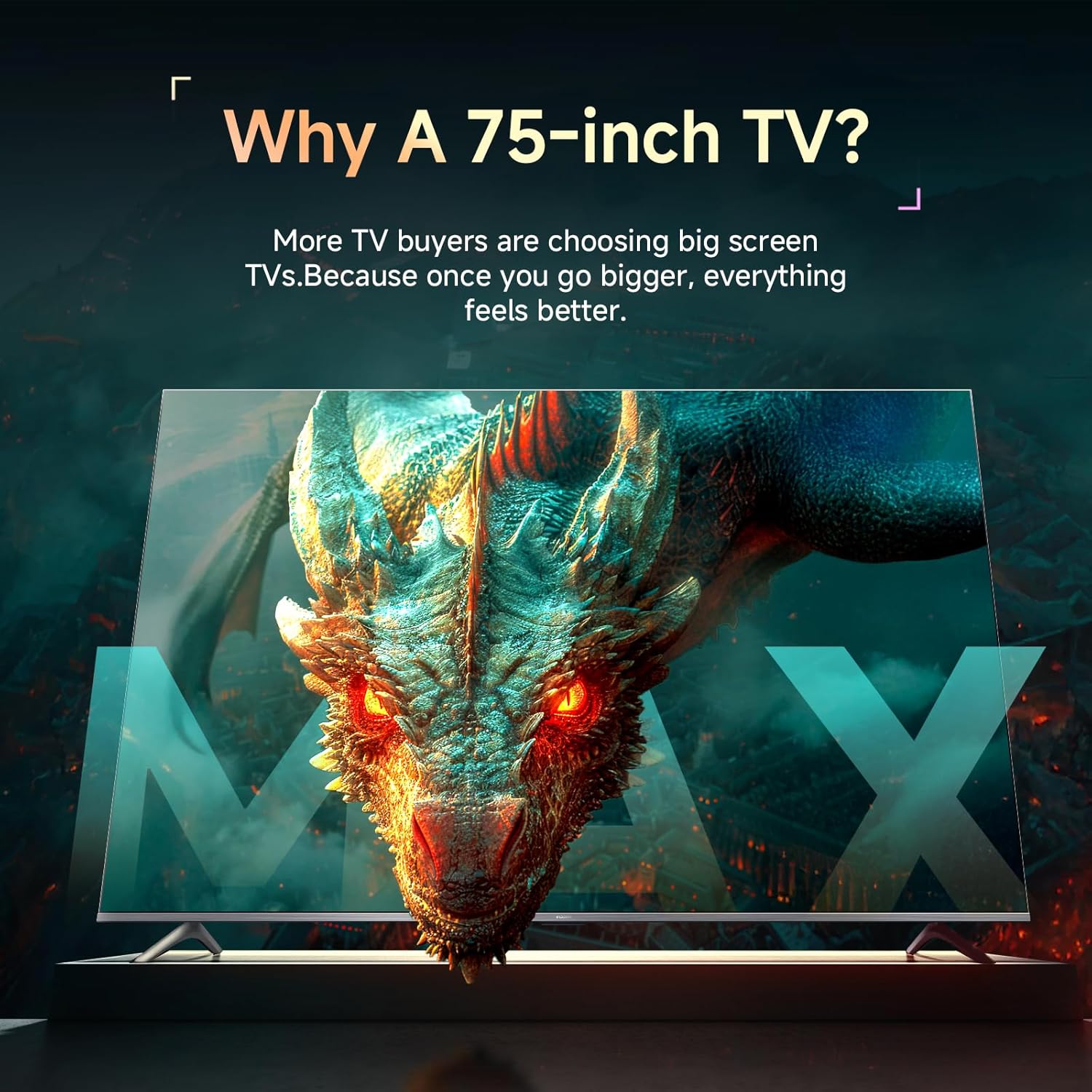 Xiaomi 189 cm (75 Inches) X Pro Series QLED 4K UHD Smart Google TV L75MB-APIN