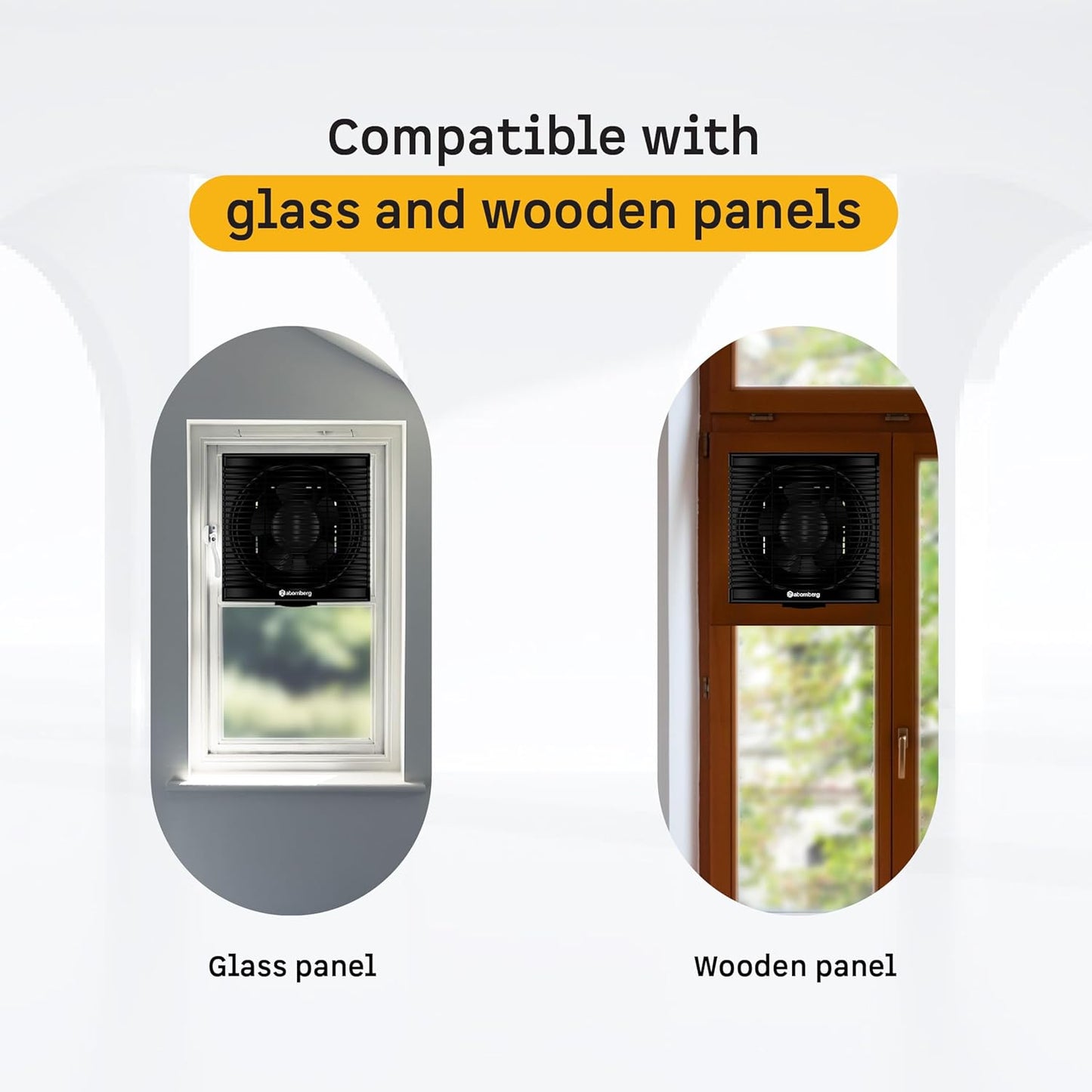 atomberg Efficio Exhaust 6 Inches | Suitable for Bathroom, Kitchen | BLDC Motor | Easy to Clean | 2 Year Warranty (Black)