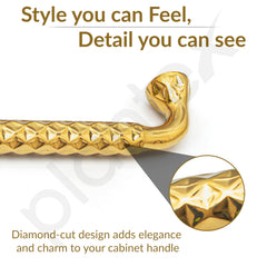 Plantex Cabinet Handle/288mm Handle for Cabinet/Door Pull-Push Handle for Home/Office - Pack of 1 (Gold) (Model APS-DTC-3710)-4