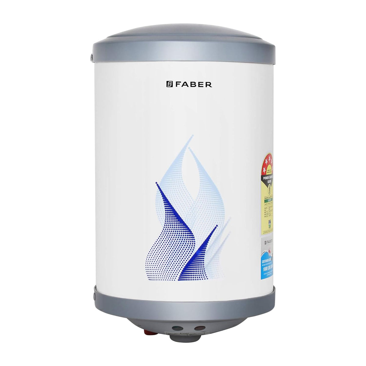 Faber 6Ltr Storage Water Heater (FWG Vulcan 6V), 5 Star, 7 yrs Warranty on Tank, Free Installation with Inlet & Outlet P