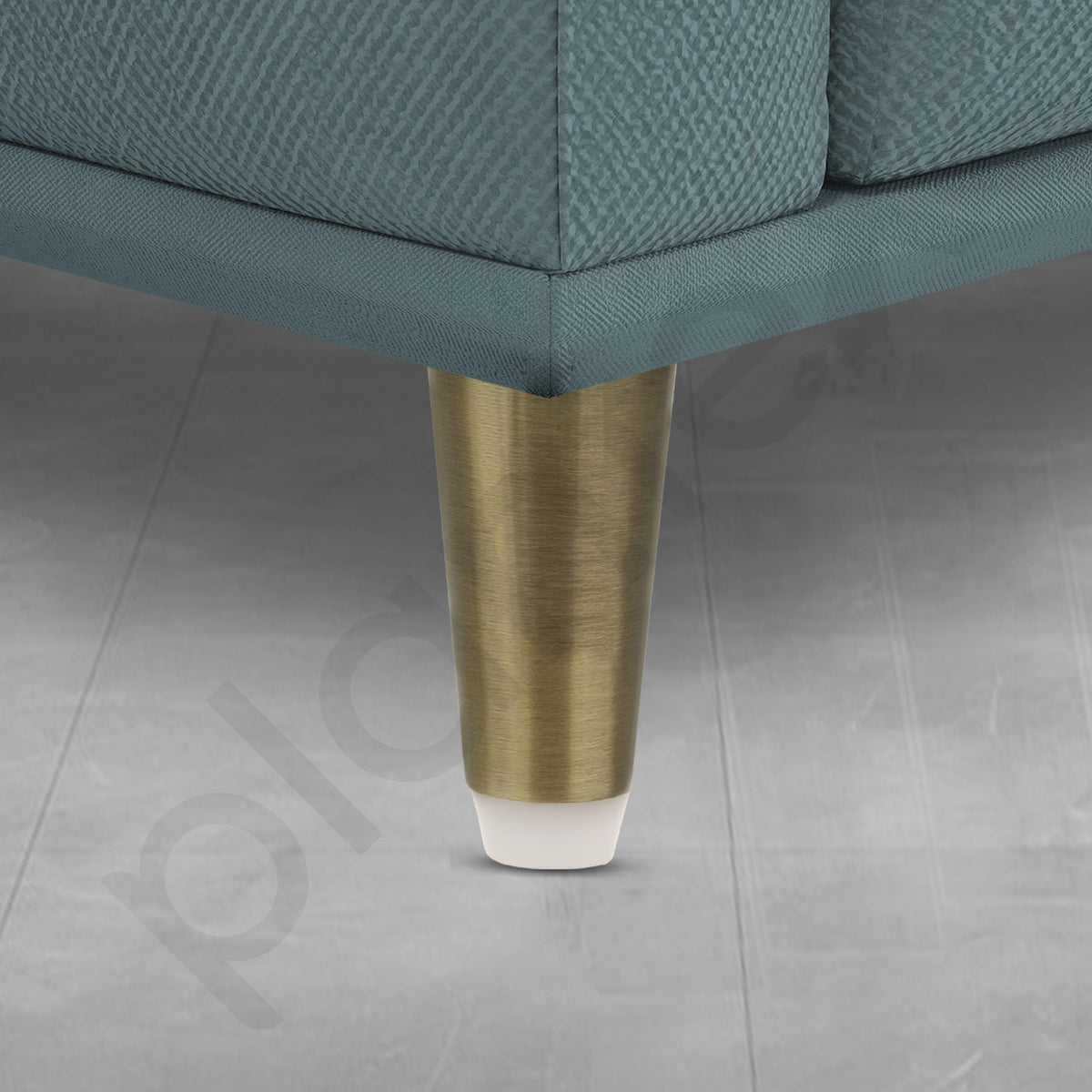 Plantex Heavy Duty Stainless Steel 4 inch Sofa Leg/Bed Furniture Leg Pair for Home/Furniture Legs for Table/Support Legs/Sofa Furniture Leg (Brass Antique) Set of 10 Pcs-6