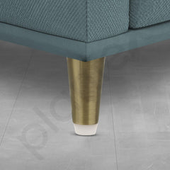 Plantex Heavy Duty Stainless Steel 4 inch Sofa Leg/Bed Furniture Leg Pair for Home/Furniture Legs for Table/Support Legs/Sofa Furniture Leg (Brass Antique) Set of 10 Pcs-6