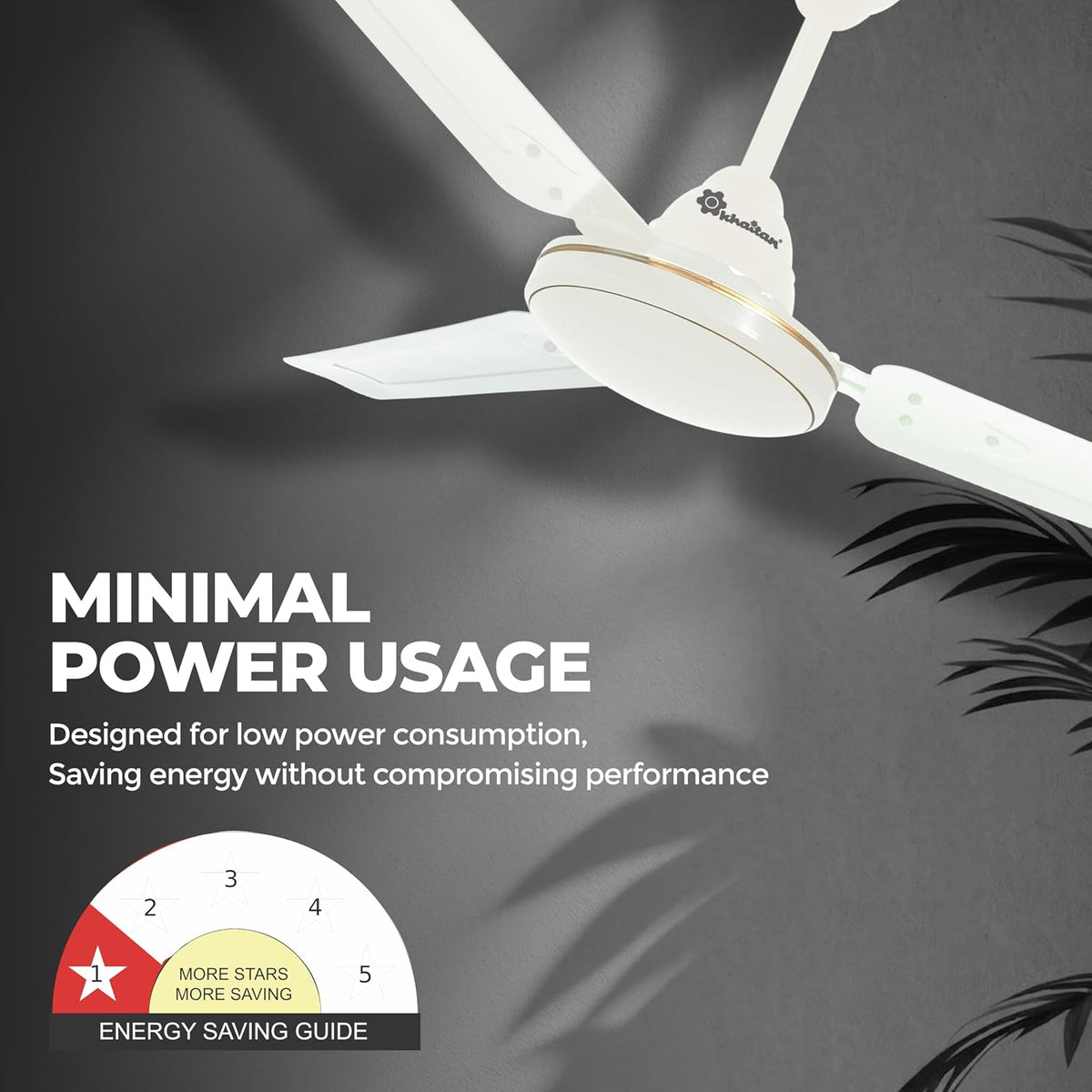 Khaitan Freedom - 1200mm Hi-Speed Ceiling Fan-4
