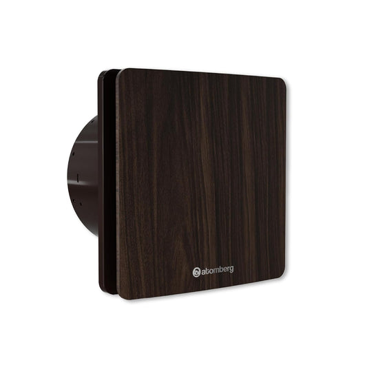 atomberg Studio Exhaust 6 Inches | Suitable for Bathroom, Kitchen | BLDC Motor | Easy to Clean | 2 Year Warranty (Dark Wood)