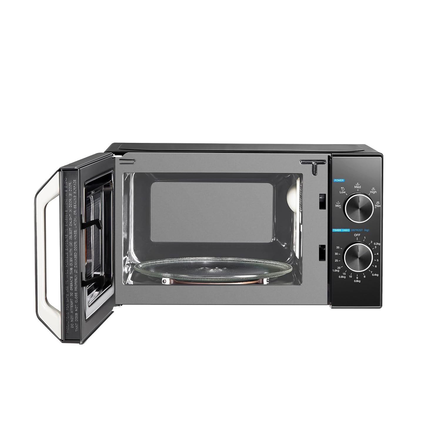 Midea 20L Solo Microwave Oven | 5 Power Levels + Defrost | 10-Year Magnetron Warranty | Mechanical Knob Control | Easy-Clean Powder-Coated Cavity | Energy Efficient | Oven for Reheating & Cooking
