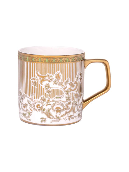 Clay Craft - Director Coffee Mugs Set, 6-pieces, 240ml, Ebony E686, multicolor, standard (CM-DIRECTOR-EBONY-E686)