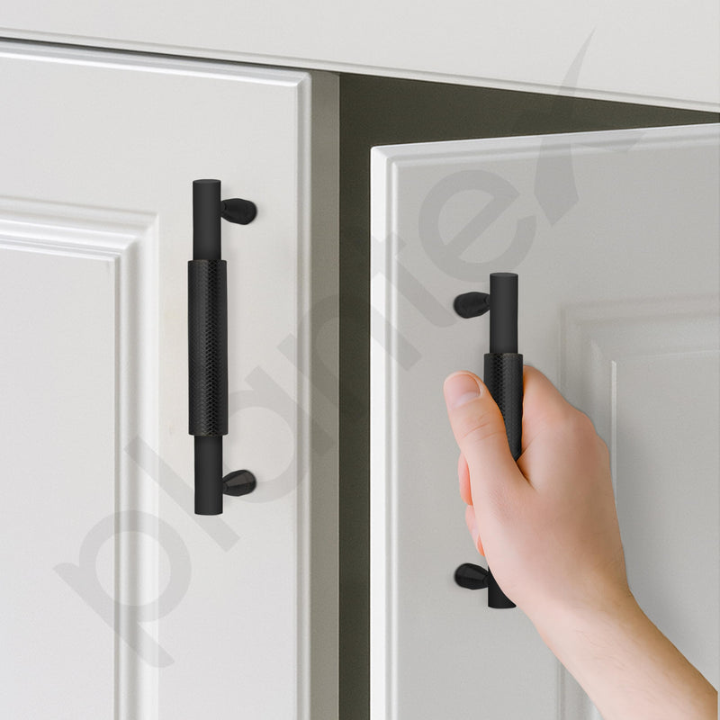 Plantex Cabinet Handle/96mm Handle for Cabinet/Wardrobe/Kitchen Handle/Door Pull-Push Handle for Home/Office - Pack of 1 (Black) (Model APS-DTC-3910)-6