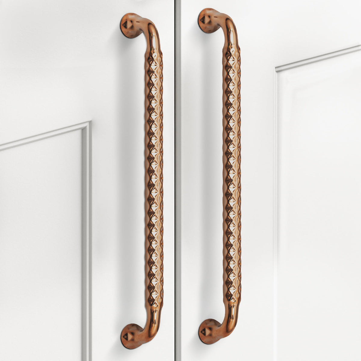 Plantex Cabinet Handle/Kitchen Cabinet Door Handle/Wardrobe/288 mm Cupboard Handle/Door Pull-Push Handle for Home/Office - Pack of 2 (Rose Gold) (Model APS-DTC-3710)-1
