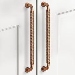 Plantex Cabinet Handle/Kitchen Cabinet Door Handle/Wardrobe/288 mm Cupboard Handle/Door Pull-Push Handle for Home/Office - Pack of 2 (Rose Gold) (Model APS-DTC-3710)-1