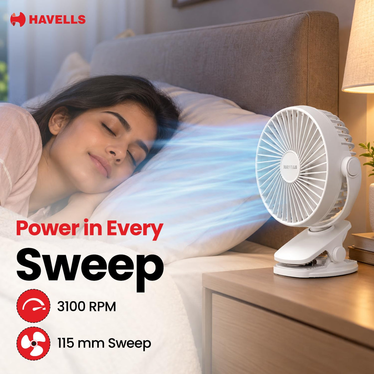 Havells COOLBUDDY Personal Rechargeable Fan-5