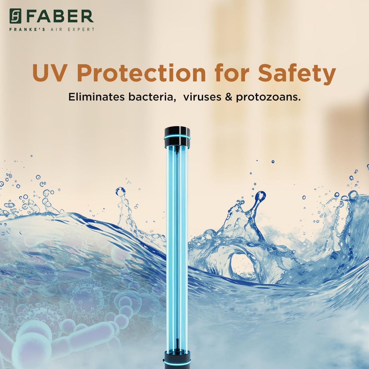 Faber Altroz Gold 10-Stage RO Water Purifier| 10L Tank| 40% Water Savings| RO+ UV+ UF+ ALKALINE+ COPPER+ ZINC | 30 Month