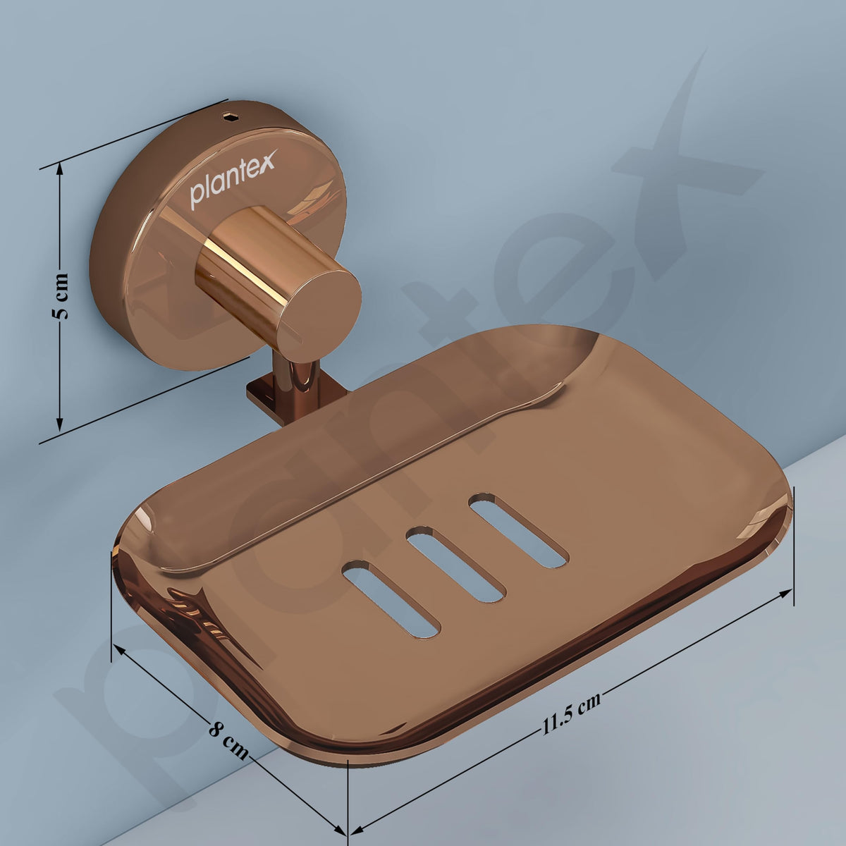 Plantex Galaxy 304 Grade Stainless Steel Single Soap Holder/Soap Stand/Soap Holder/Bathroom Accessories – (PVD Rose Gold)-5