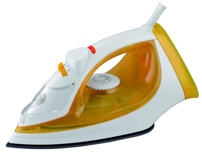 Usha 3816 1600W Steam Iron with Shock Proof Body | Teflon Coated Soleplate | Powerful Steam Output upto18gm/min | 280ml Water Tank Capacity | Overheat Safety Shutoff | 2 Years Warranty|(Green & White)
