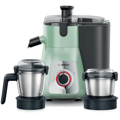 Bosch TrueMixx 750W 3 Jar Juicer Mixer Grinder with Opti-Fiber Juicing Technology | Sieve for Nutrient Retention | 20500