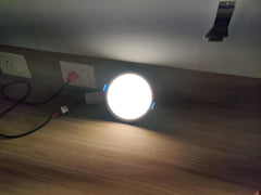 Philips Metal New LED Downlighter Aura Styledge 15-Watt (Round, Natural White)