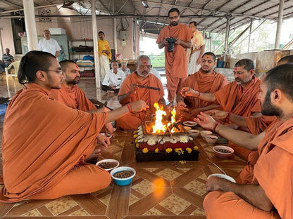 PEPL Mild Steel Bio flame Smokeless Havan Kund 12" Diagonal, Multicolour, Eco Friendly Pollution Free - Medium 12 Inch