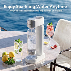 Philips Sparkling Water Maker, Soda Streaming Machine with Quick Twist Bottle (ADD4902WHOQ/37)