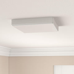Philips Polycarbonate Rimless Full Glow 24-Watt Square LED Surface Downlighter for Ceiling