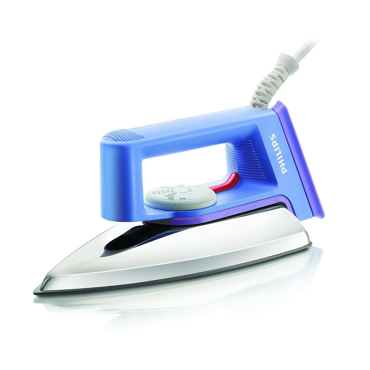 Philips Dry Iron HD1182/28, 1000W, Blue & Silver