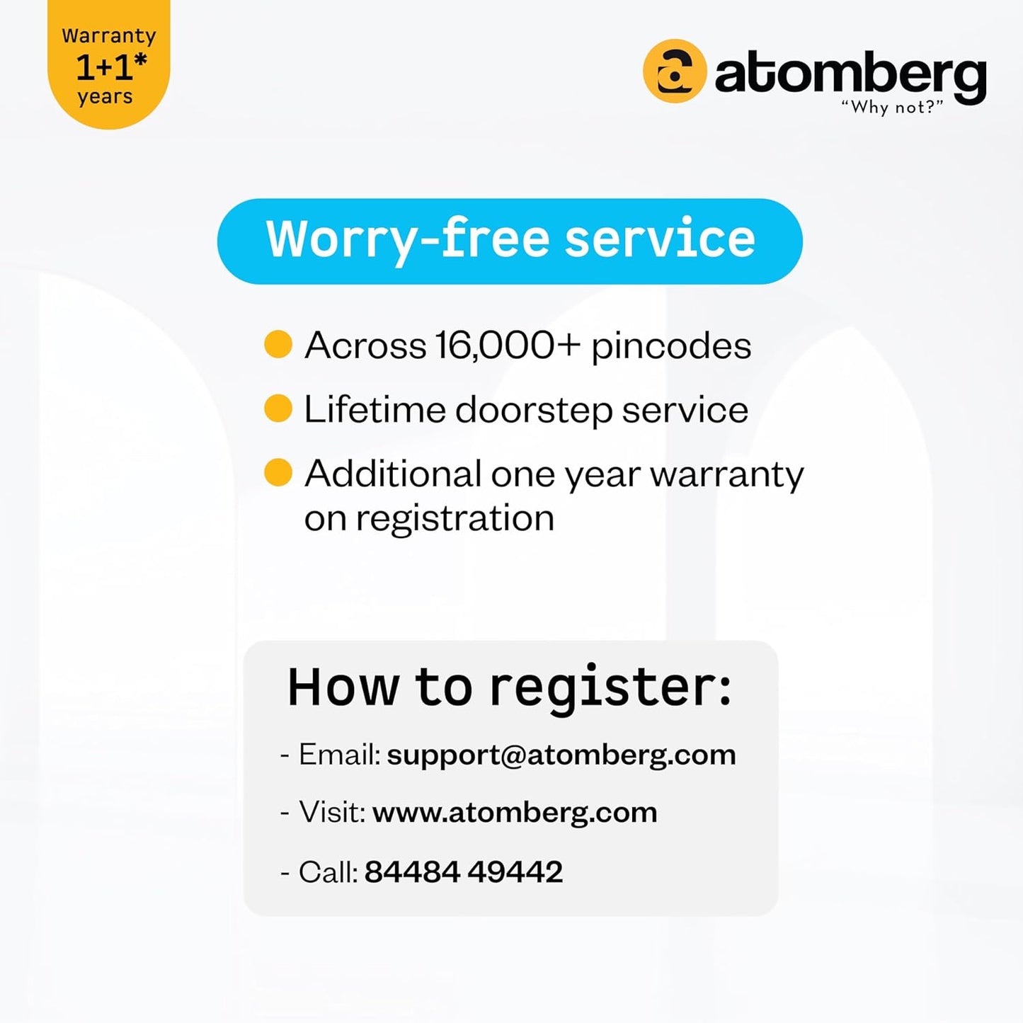 atomberg Studio Exhaust 6 Inches | Suitable for Bathroom, Kitchen | BLDC Motor | Easy to Clean | 2 Year Warranty (Gloss Brown)