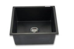 Faber Verona Ingranite18"X16"Single Bowl Sink|Includes Plumbing Waste Kit|25 Years Warranty|Silent,Scratch,Dent & Heat R