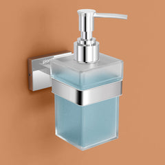 Plantex Stainless Steel Liquid Soap Dispenser/Shampoo Dispenser/Hand Wash Bathroom Accessories - Nexa (Chrome)-1