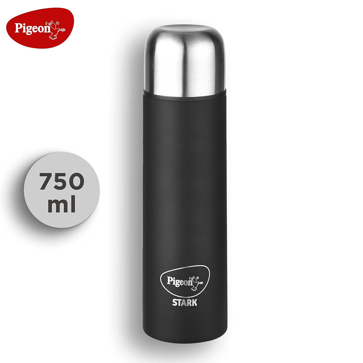 Pigeon by Stovekraft Stark Plus Stainless Steel Double Walled Leak Proof Thermos Flask