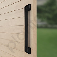 Plantex Door Handle/Main Door Handle/14 Inch Pull-Push Handle for Home&Office - Pack of 1 (SH-372-DC-Black & Z-Black)-5