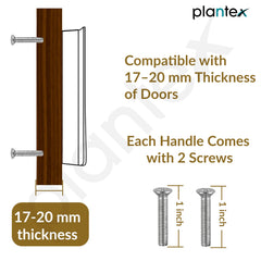 Plantex Cabinet Handle/96mm Handle for Cabinet/Wardrobe/Kitchen Handle/Door Pull-Push Handle for Home/Office - Pack of 1 (Gold) (Model APS-DTC-5200)-5